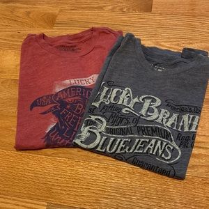Lucky brand tshirt bundle